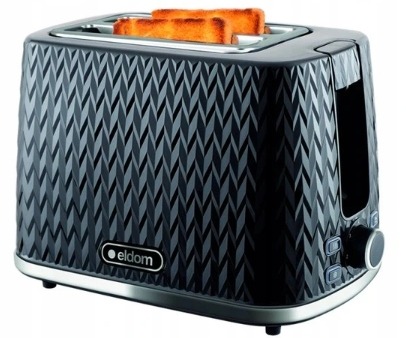 TOSTER CZARNY OPIEKACZ KANAPEK ELDOM TO265C NELE