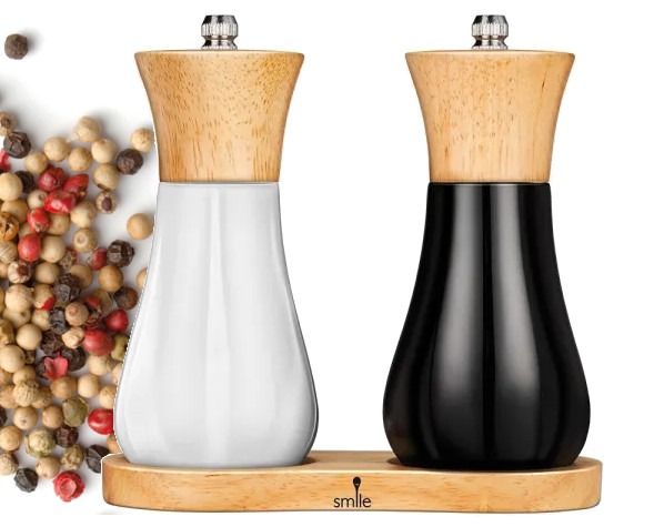 2x MŁYNEK DO PIEPRZU SOLI ZESTAW MPM SMILE SMP-9