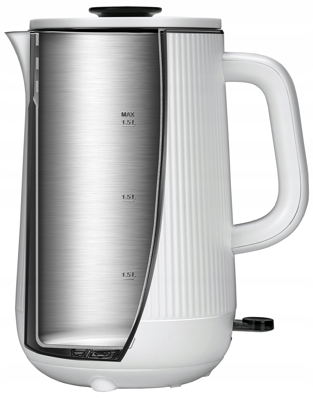 CZAJNIK ELEKTRYCZNY BEZPRZEWODOWY MPM MCZ-115 1800 W 1,5 l biały