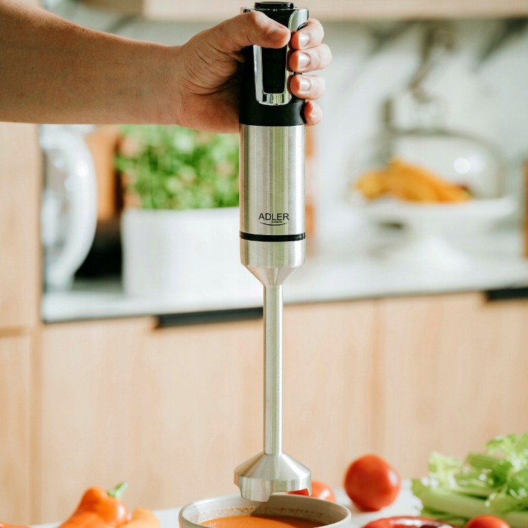 Blender Ręczny Wielofunkcyjny 1800W Malakser Ubijaczka Spieniacz 5w1 MOCNY