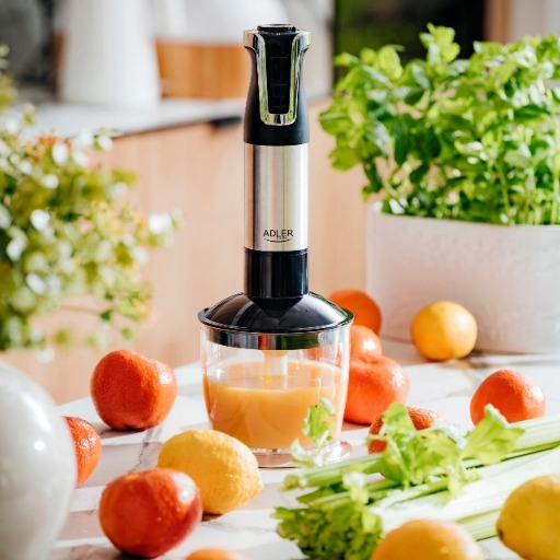 Blender Ręczny Wielofunkcyjny 1800W Malakser Ubijaczka Spieniacz 5w1 MOCNY