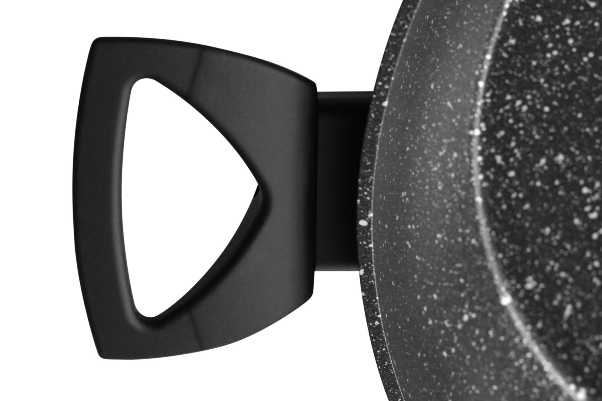 GARNEK marmurkowy z pokrywką 20cm GAZ INDUKCJA