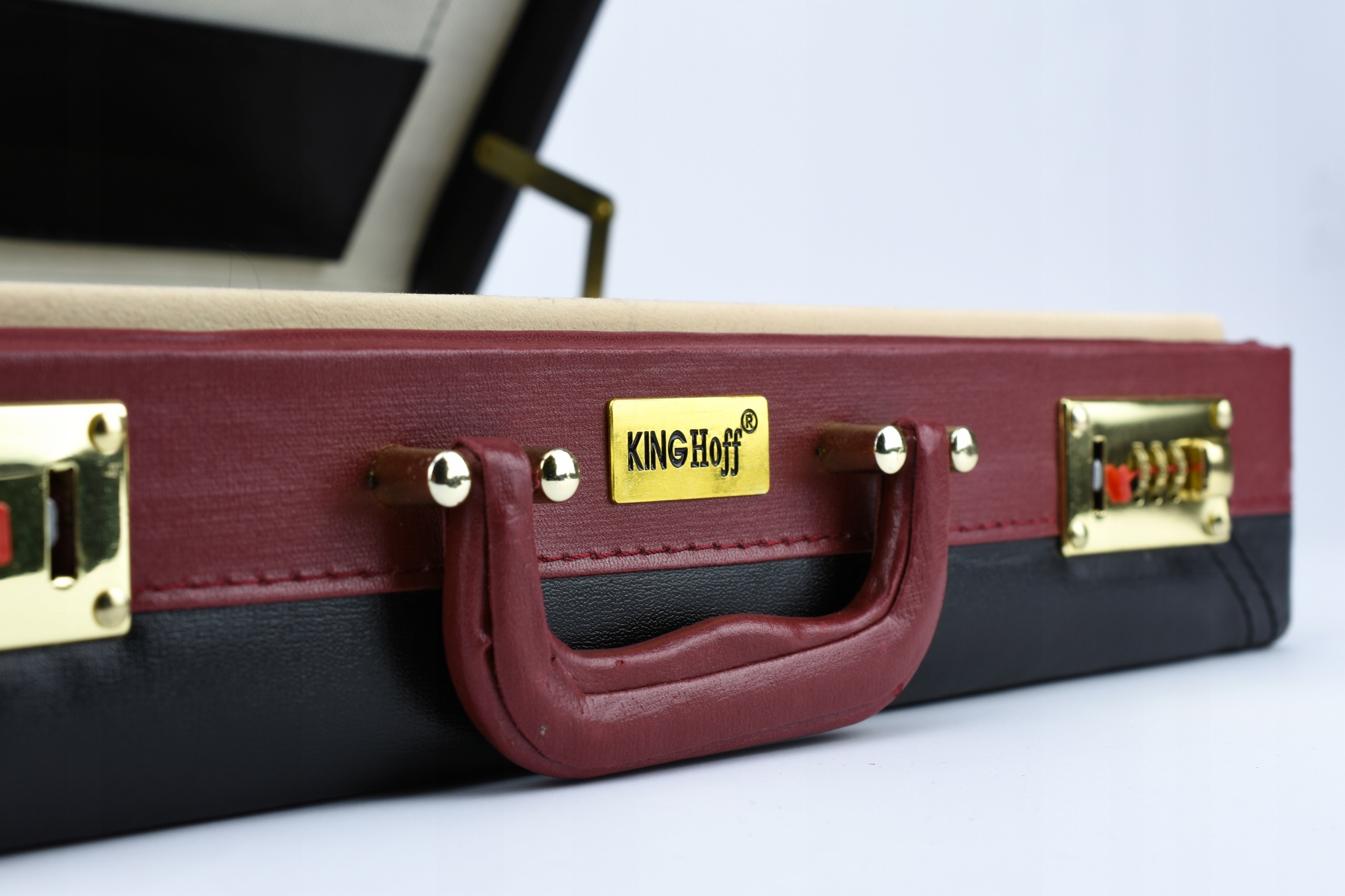 SZTUĆCE KINGHOFF KH3508 POŁYSK 72 ELEM. WALIZKA