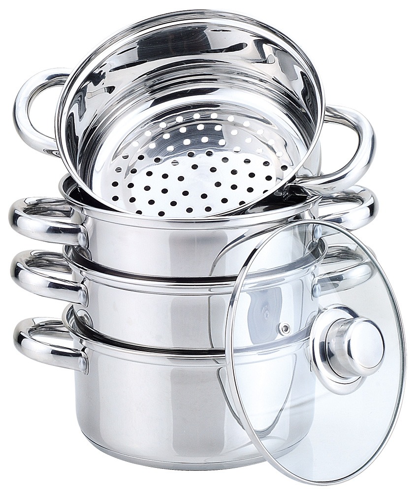 GARNKI GARNEK DO GOTOWANIA NA PARZE PAROWAR