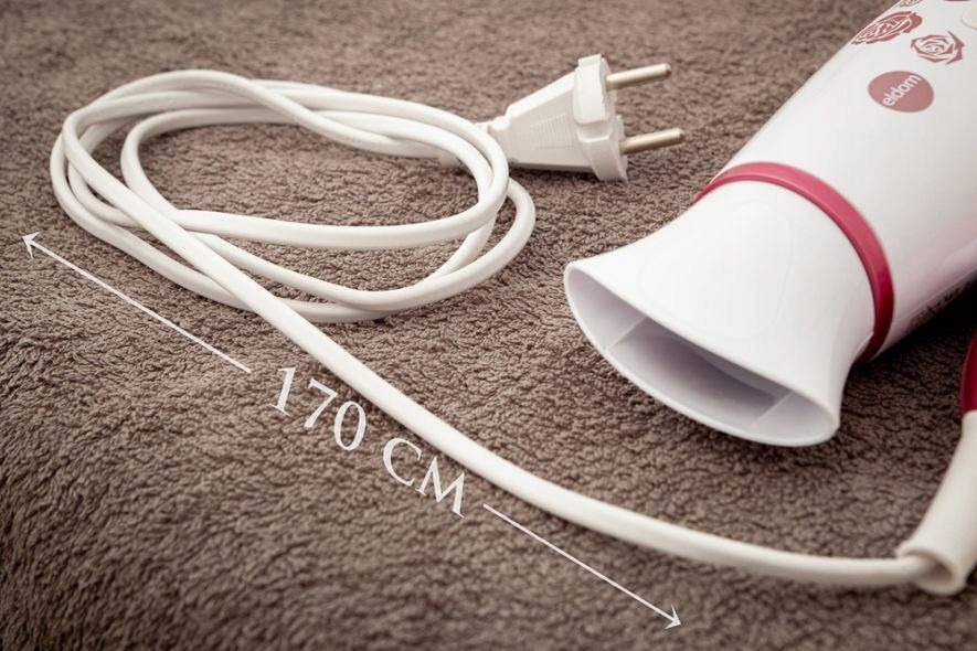 SUSZARKA DO WŁOSÓW MAŁA SKŁADNA MOCNA 1200W Eldom