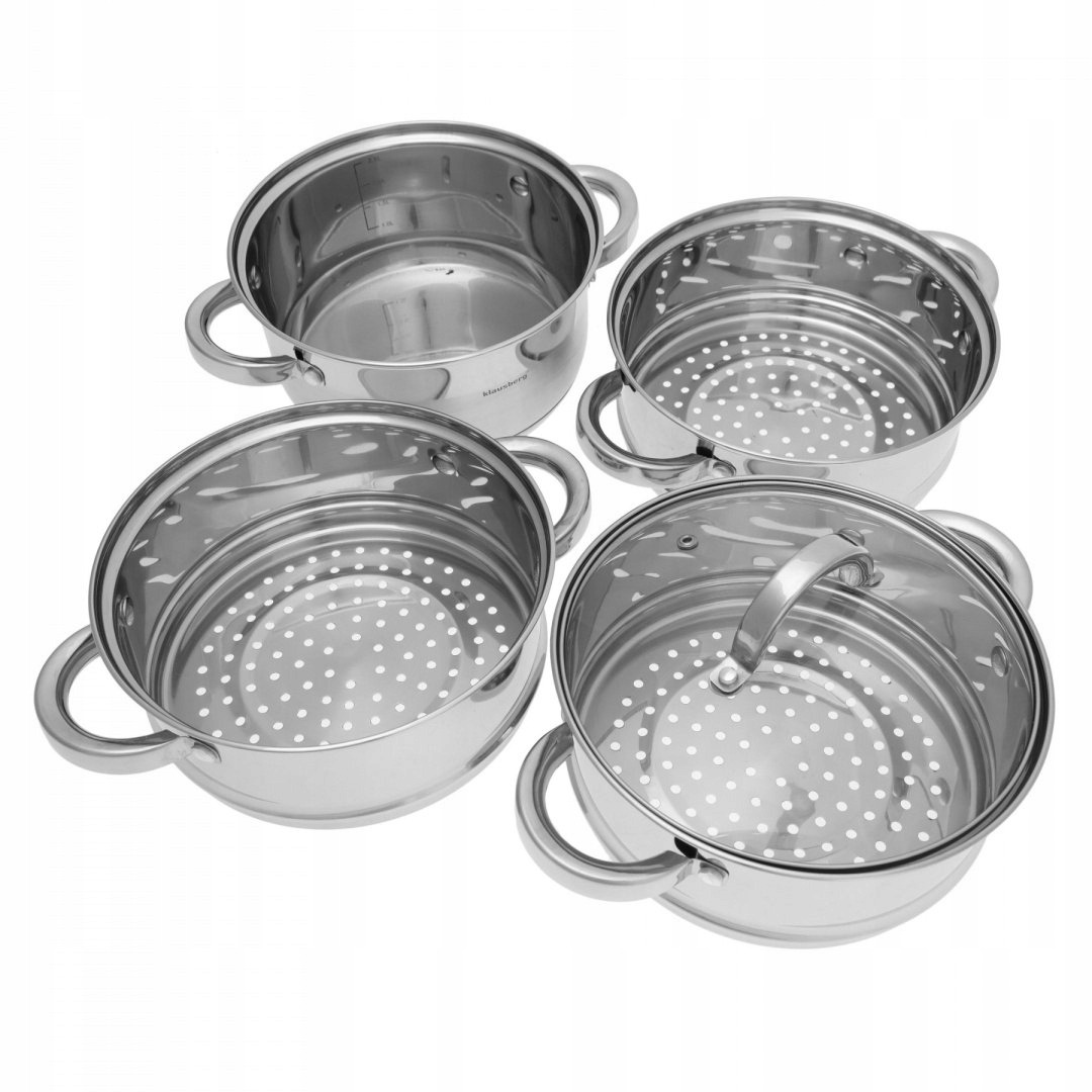 GARNKI GARNEK DO GOTOWANIA NA PARZE PAROWAR