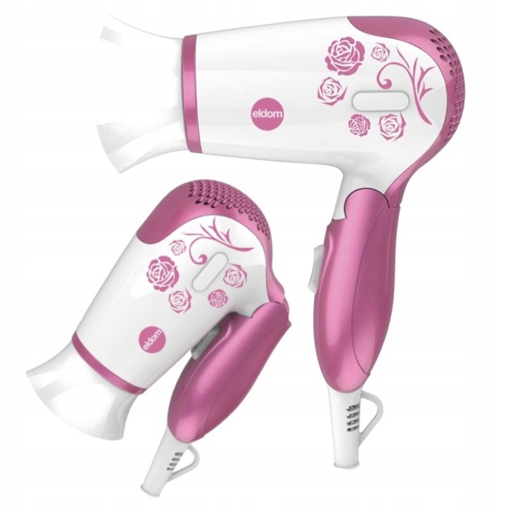 SUSZARKA DO WŁOSÓW MAŁA SKŁADNA MOCNA 1200W Eldom