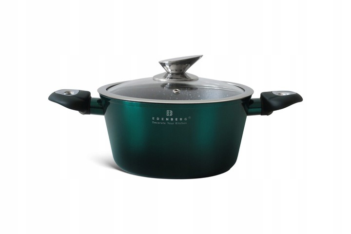 ZESTAW GARNKÓW KOMPLET GARNKÓW GARNKI INDUKCJA ZIELONE