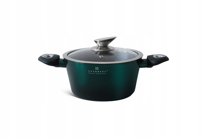 ZESTAW GARNKÓW KOMPLET GARNKÓW GARNKI INDUKCJA ZIELONE