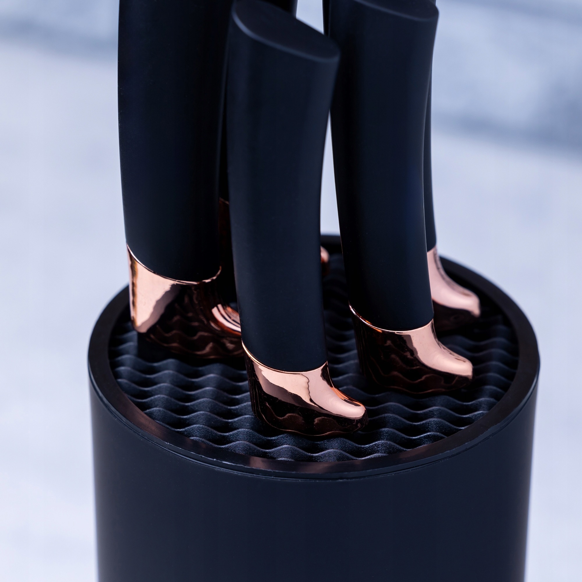 ZESTAW NOŻY KUCHENNYCH NOŻE KUCHENNE STOJAK Blok na Noże 6 el. KLAUSBERG