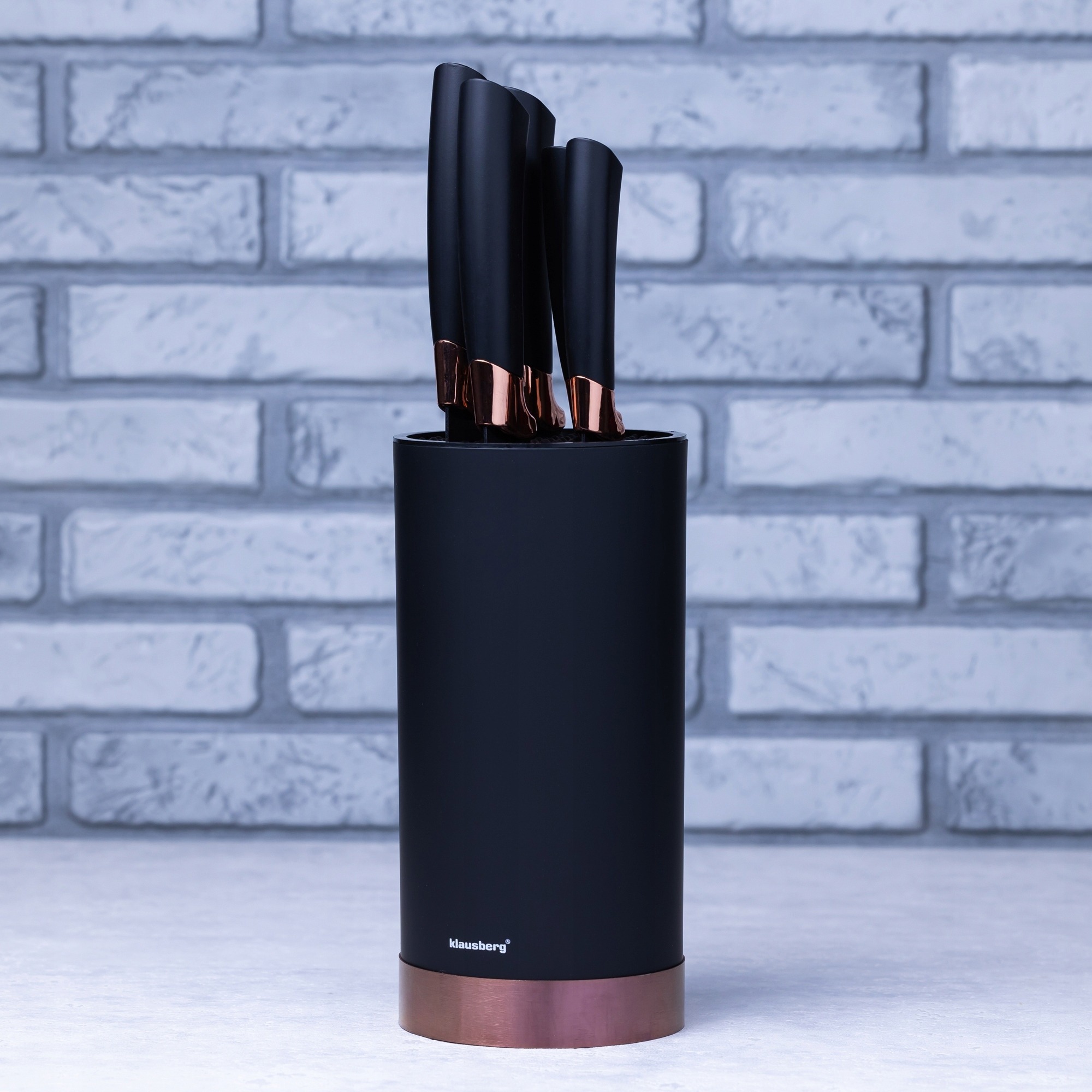 ZESTAW NOŻY KUCHENNYCH NOŻE KUCHENNE STOJAK Blok na Noże 6 el. KLAUSBERG