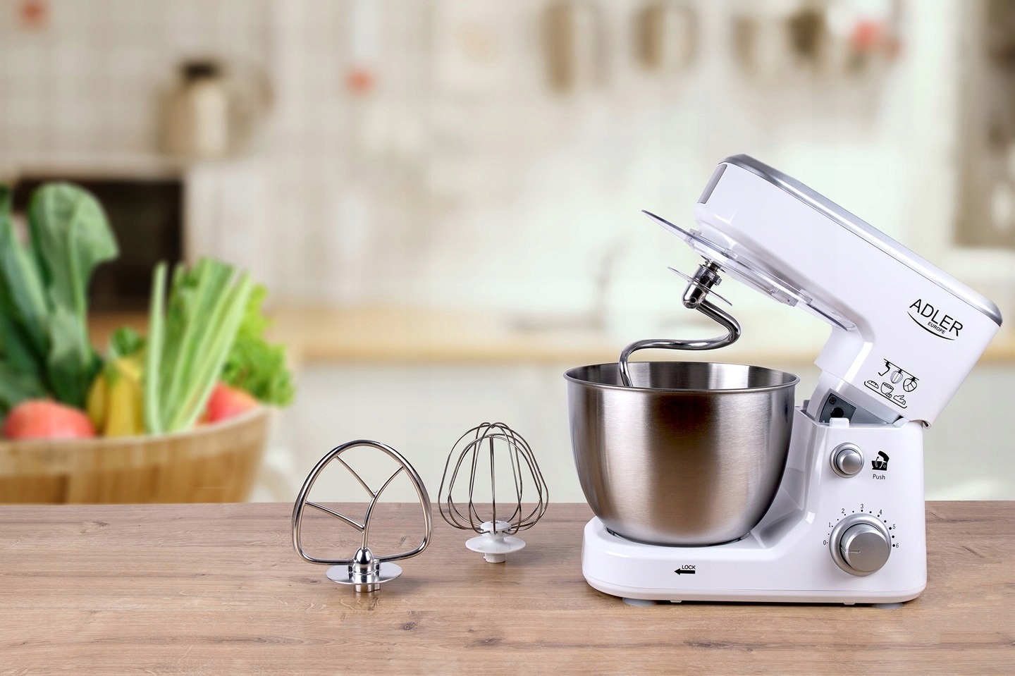 ROBOT KUCHENNY ROBOT PLANETARNY MIKSER DUŻA MISA 4L SUPER MOCNY