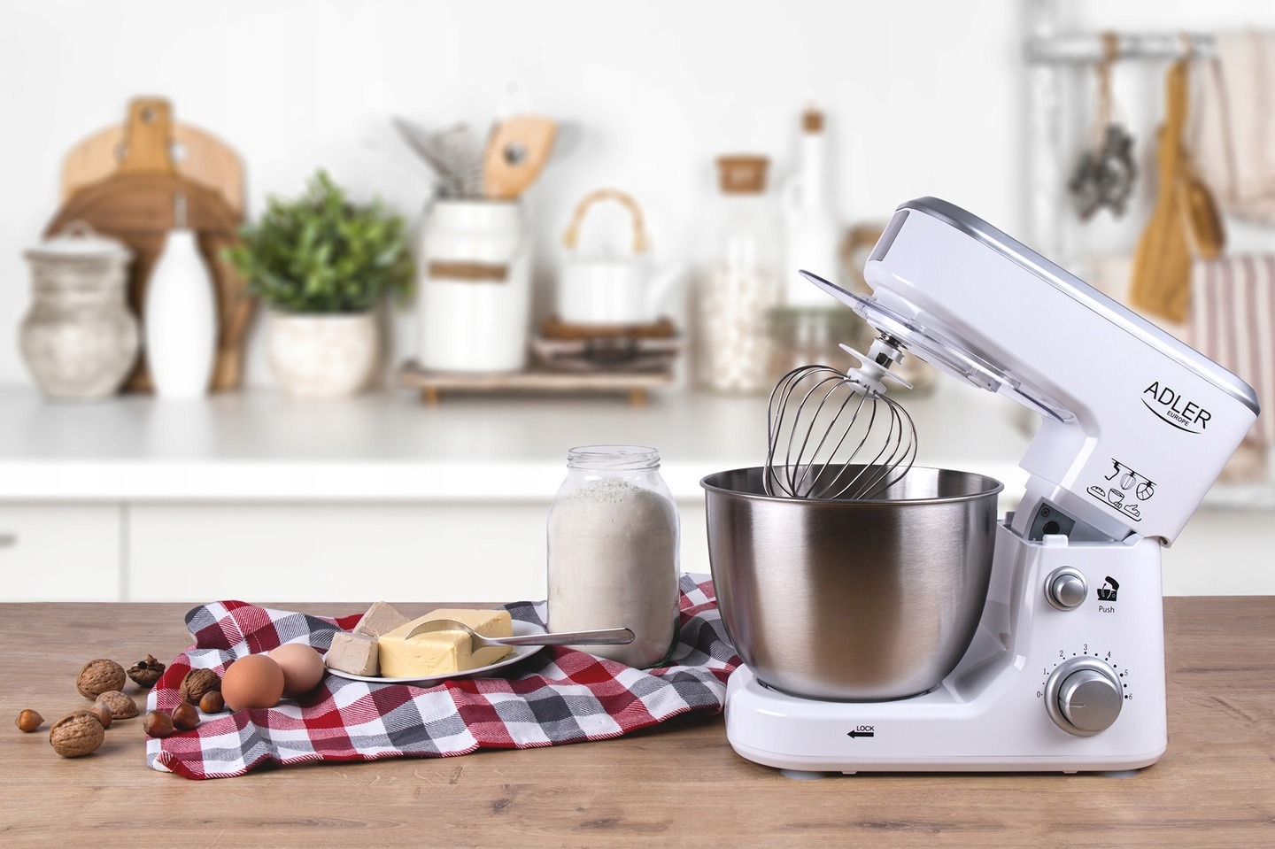 ROBOT KUCHENNY ROBOT PLANETARNY MIKSER DUŻA MISA 4L SUPER MOCNY
