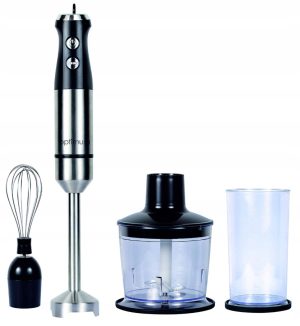 BLENDER Blender ręczny MIKSER MALAKSER 1000 W srebrny/szary