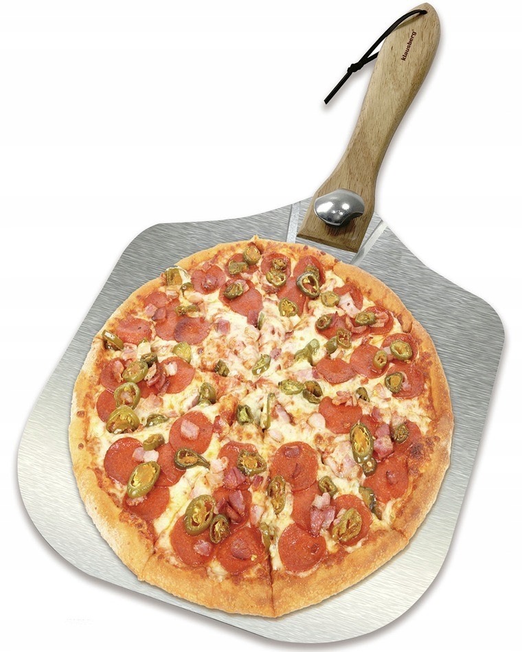 ŁOPATA ŁOPATKA DO PIZZY CHLEBA BLACHA TACA DO PIZZY SERWOWANIA SKŁADANA