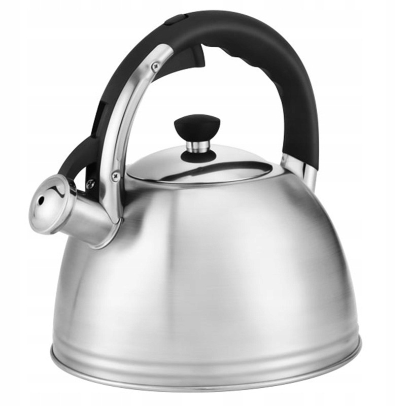 CZAJNIK elegancki tradycyjny stalowy indukcja gaz SATYNA 3L