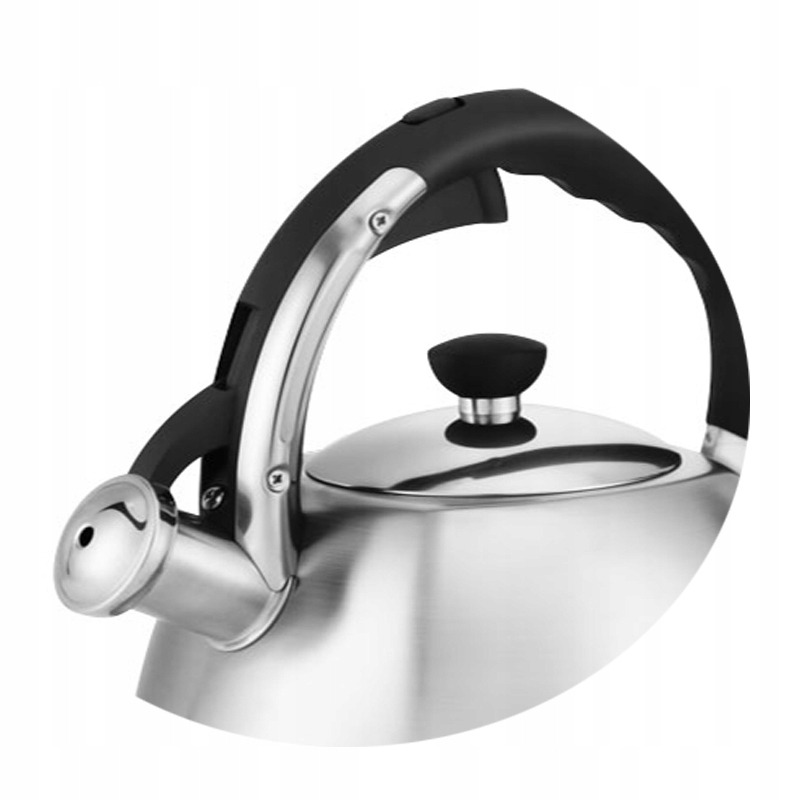 CZAJNIK elegancki tradycyjny stalowy indukcja gaz SATYNA 3L