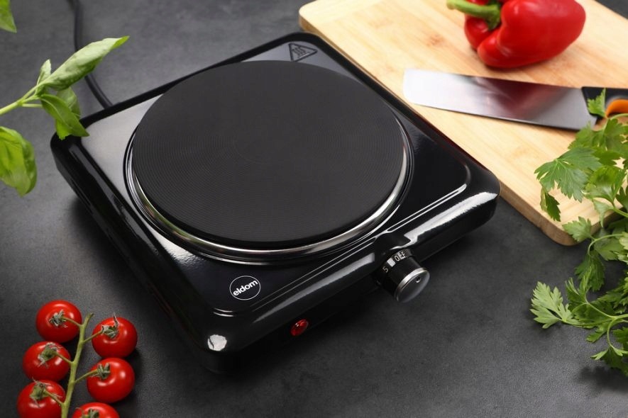 KUCHENKA ELEKTRYCZNA JEDNOPALNIKOWA Płyta grzewcza TURYSTYCZNA 1500W ELDOM