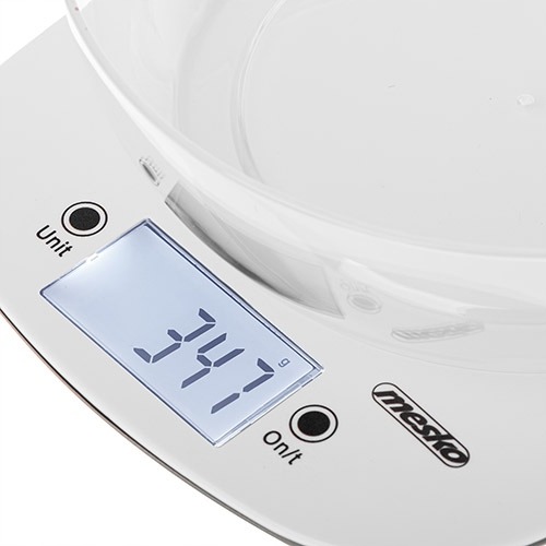 Waga kuchenna Mesko biały 5 kg
