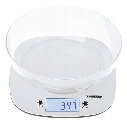 Waga kuchenna Mesko biały 5 kg