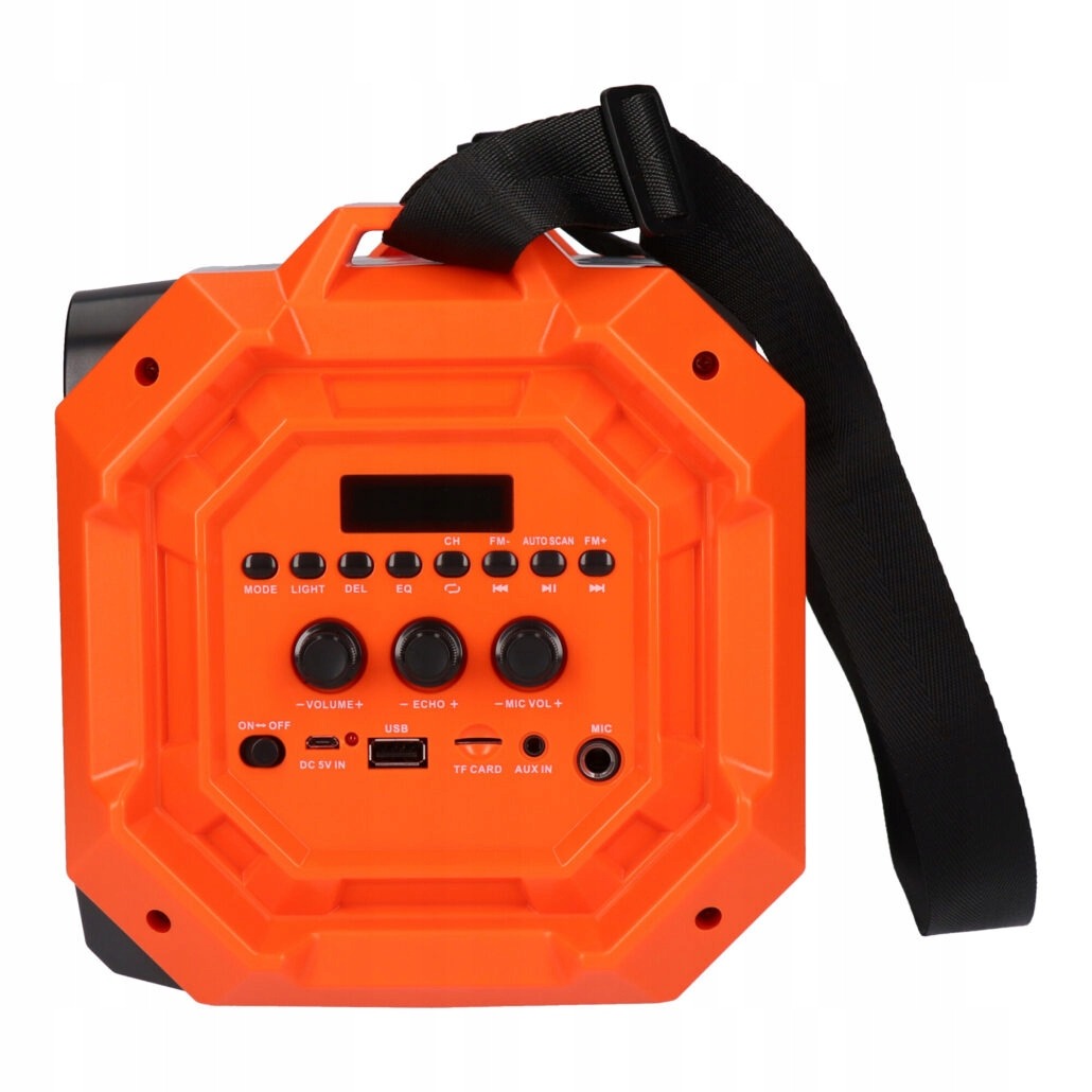 GŁOŚNIK BLUETOOTH PRZENOŚNY 100W PARTY BOX BASS REFLEX KARAOKE KOLUMNA