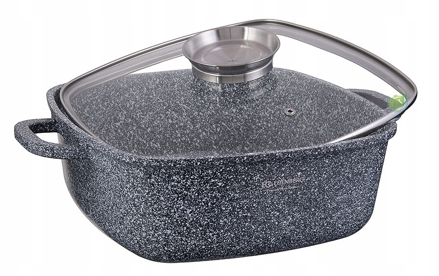 Zestaw garnków GARNKI INDUKCJA GAZ Edenberg EB-8030 aluminiowe 6 el.