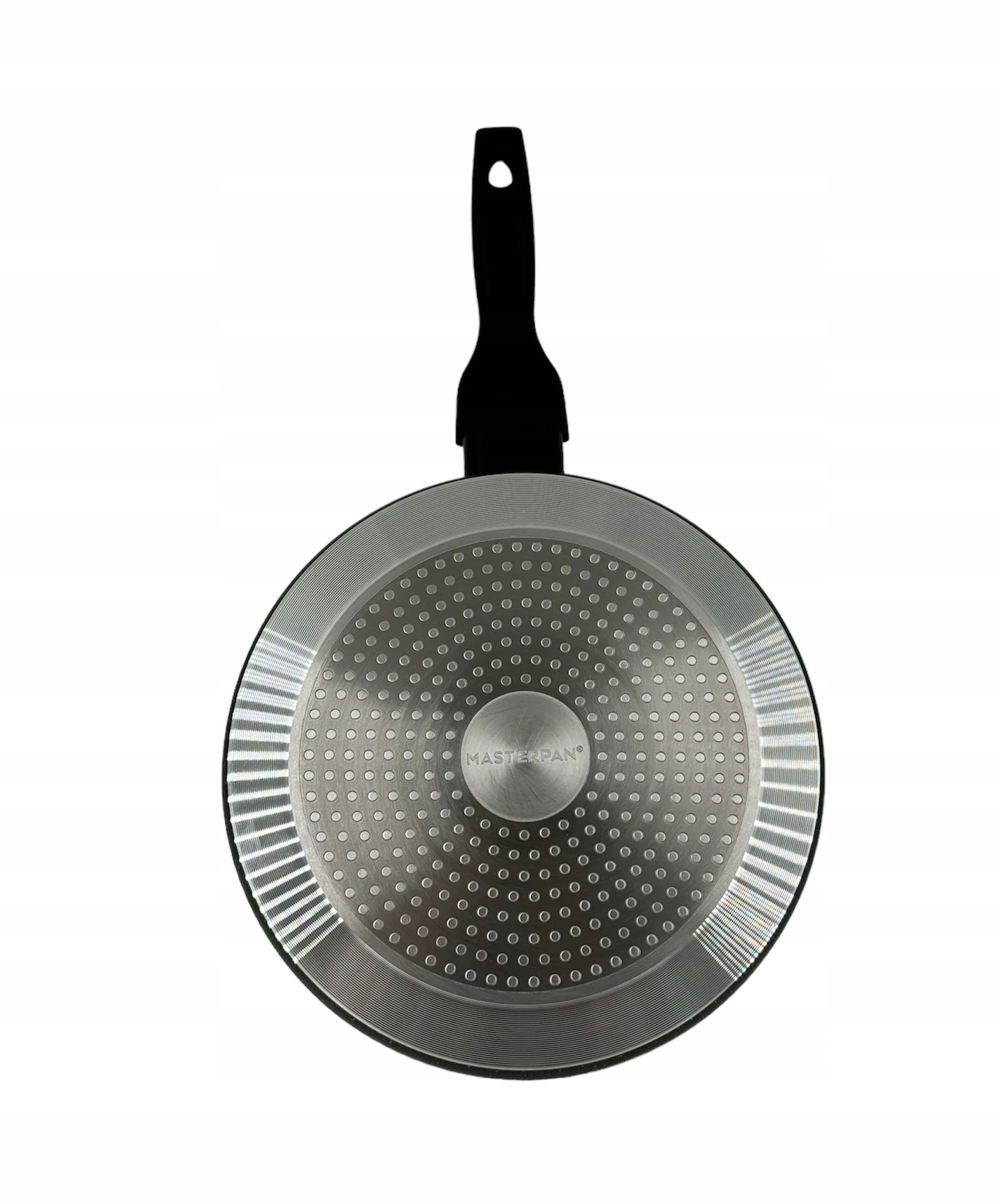 Patelnia tradycyjna ALUMINIOWA MARMUROWA ZAPOBIEGA PRZYWIERANIU 22 cm