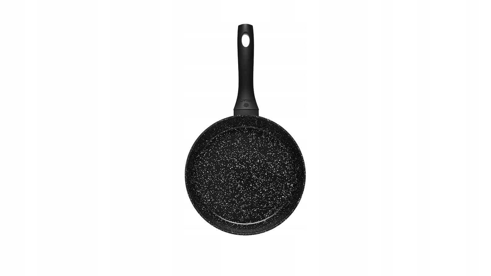 Patelnia Gerlach CZARNA Granitex 20cm 4warstwowe dno BLACK