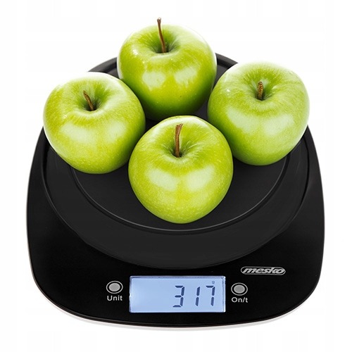 Waga kuchenna Mesko MS 3179 czarny 5 kg