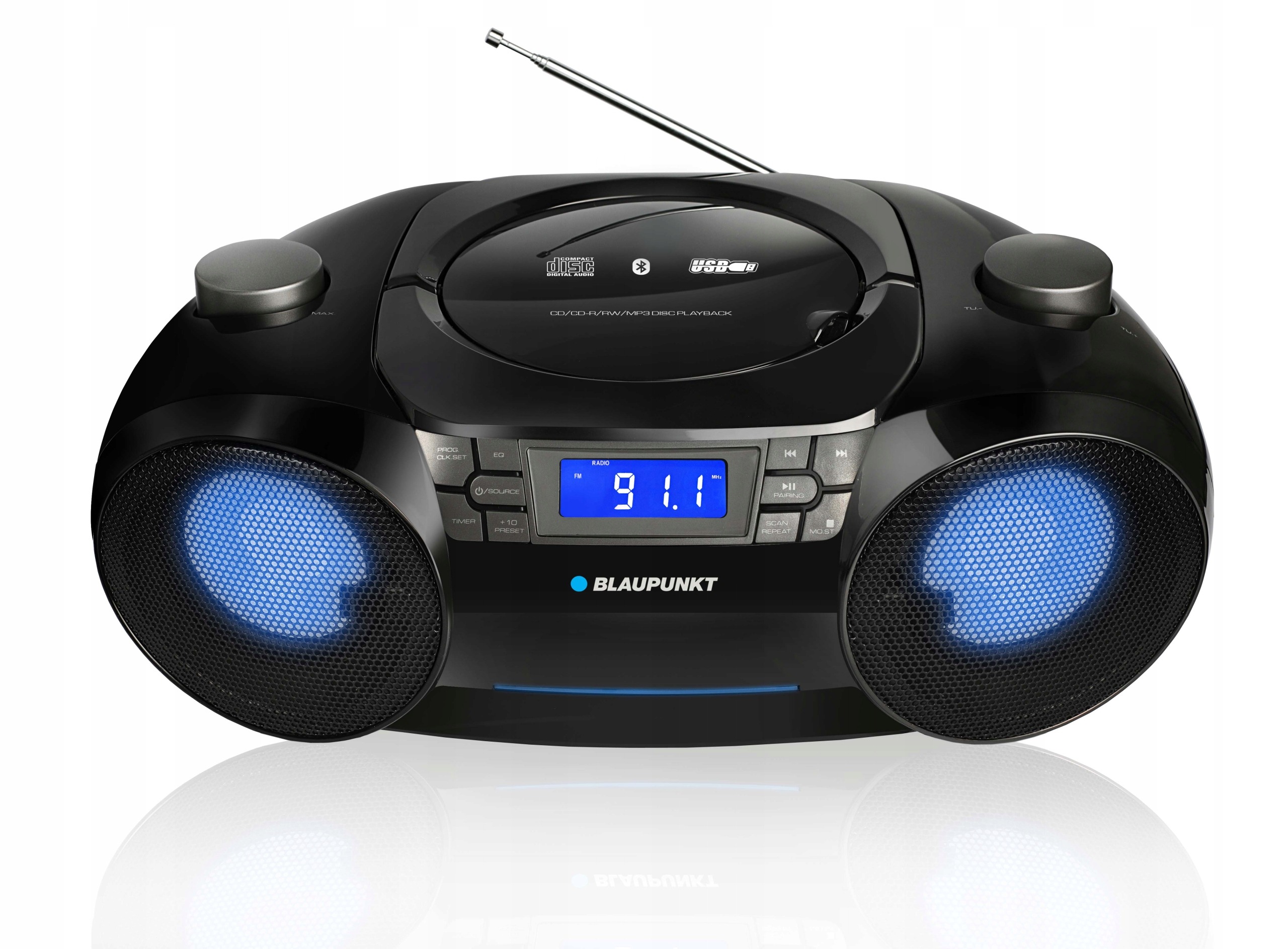 Radioodtwarzacz Blaupunkt BOOMBOX BB31LED czarny