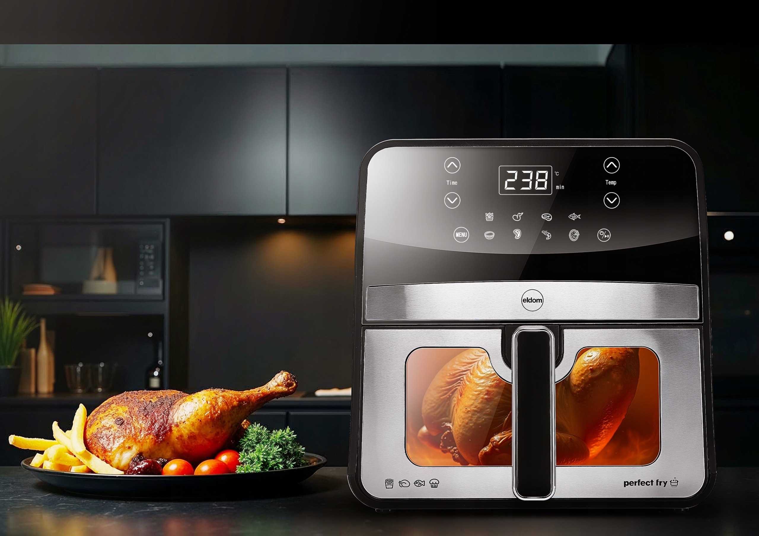 Frytkownica beztłuszczowa AIRFRYER Eldom FR50 1800 W 6,5 l