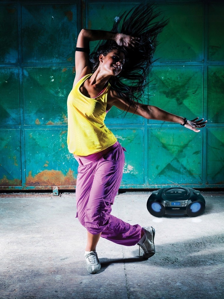 Radioodtwarzacz Blaupunkt BOOMBOX BB31LED czarny