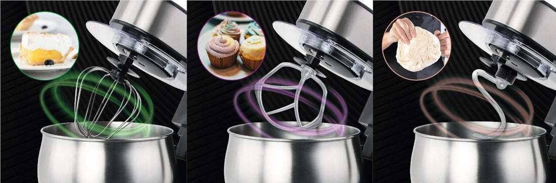 ROBOT KUCHENNY ROBOT PLANETARNY MIKSER DUŻA MISA 4L SUPER MOCNY 2000 W