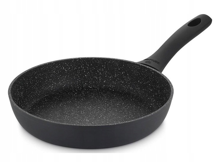 Patelnia Gerlach CZARNA Granitex 20cm 4warstwowe dno BLACK