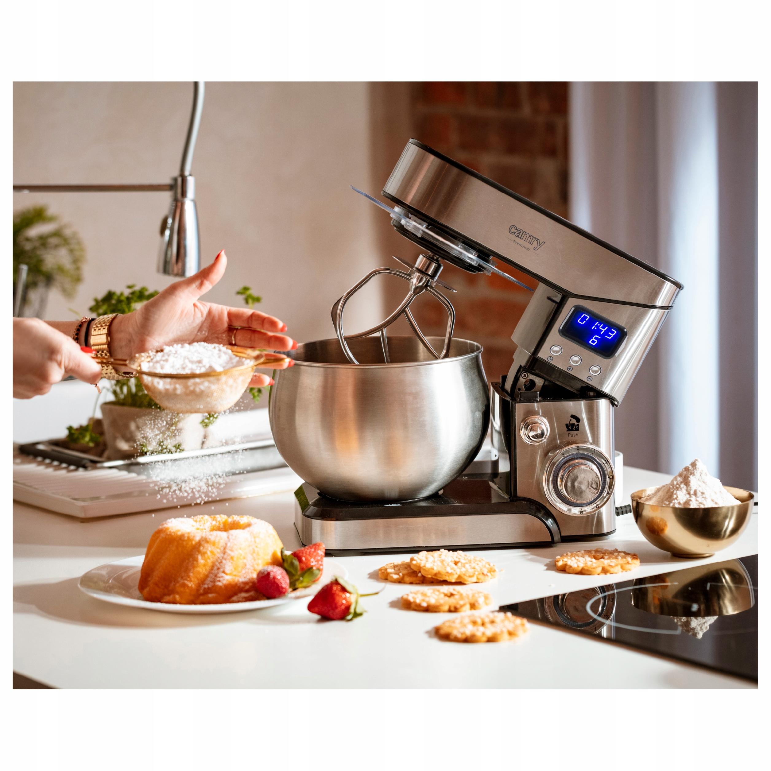 ROBOT KUCHENNY ROBOT PLANETARNY MIKSER DUŻA MISA 4L SUPER MOCNY 2000 W