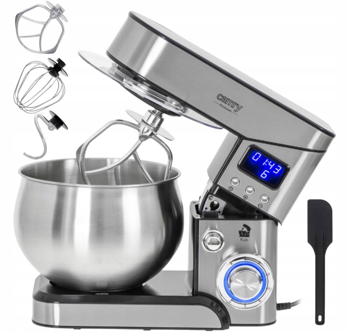 ROBOT KUCHENNY ROBOT PLANETARNY MIKSER DUŻA MISA 4L SUPER MOCNY 2000 W