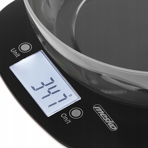 Waga kuchenna Mesko MS 3179 czarny 5 kg