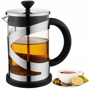 ZAPARZACZ DO HERBATY ZIÓŁ KAWIARKA DZBANEK SZKLANY 8 FILIŻANEK 1000 ml 1L