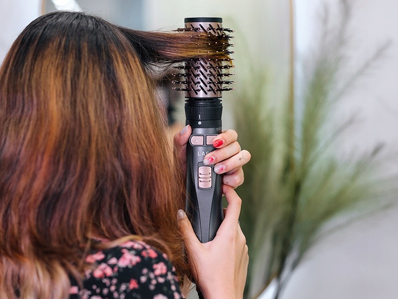 Lokówko-suszarka obrotowa Lafe Sleek & Shine Styler