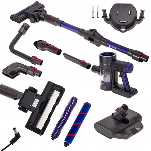 Odkurzacz Pionowy Bezprzewodowy FLEX Akumulatorowy Ręczny Bezworkowy MOCNY