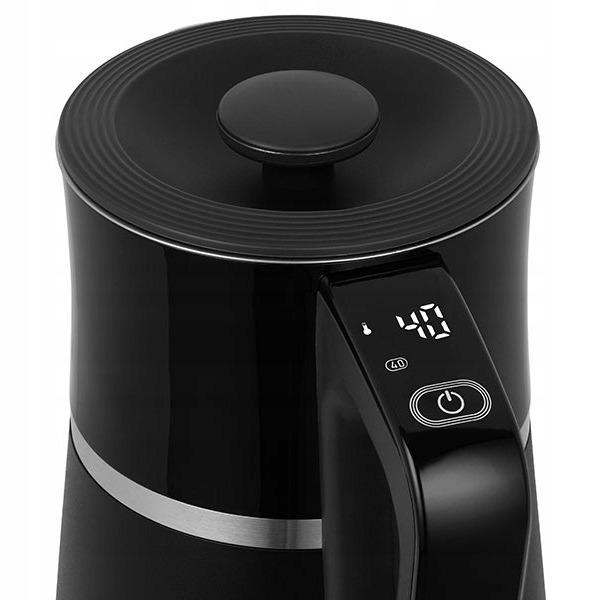 Czajnik elektryczny z regulacją temperatury BEZPRZEWODOWY LAFE 1,7L Czarny
