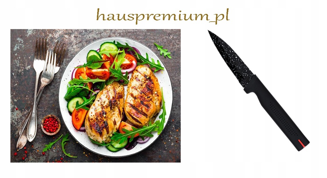 NÓŻ KUCHENNY 9CM KUCHNI DO SIEKANIA KROJENIA MIĘSA WARZYW CHLEBA OSTRY