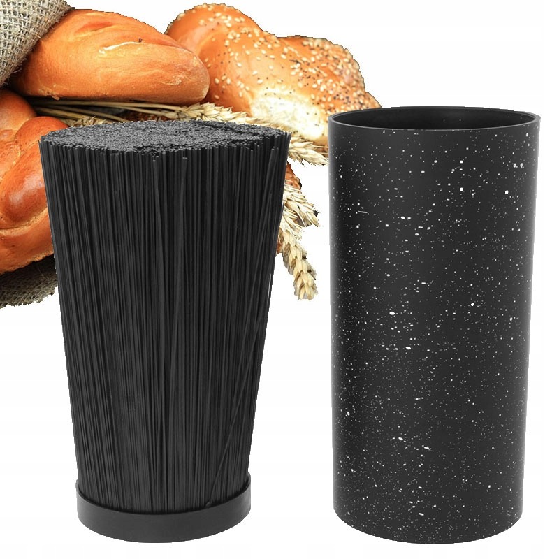 BLOK KUCHENNY Stojak na noże Brunbeste blok elegancki 22 cm czarny