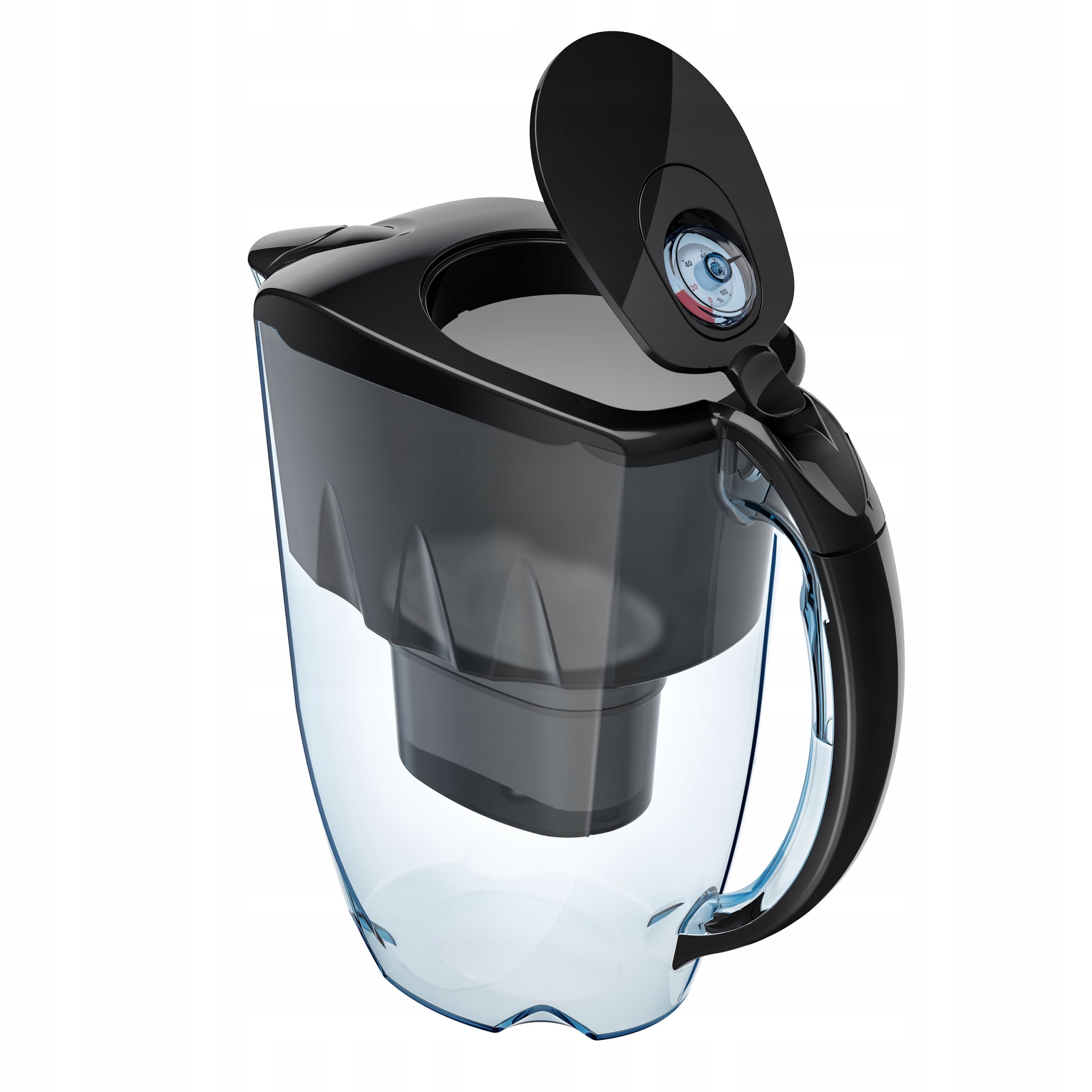 DZBANEK FILTRUJĄCY AQUAPHOR CZARNY JASPER 2,8 l + wkład Maxfor + FILTR