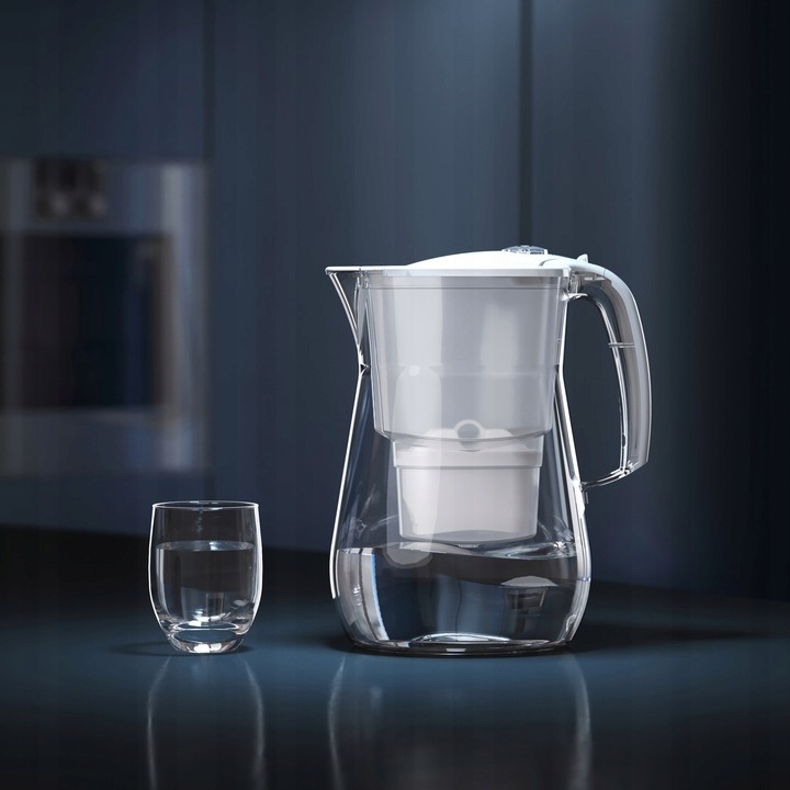 Dzbanek filtrujący do wody Aquaphor Onyx BIAŁY 4.2 l +3 WKŁADY MG Maxfor