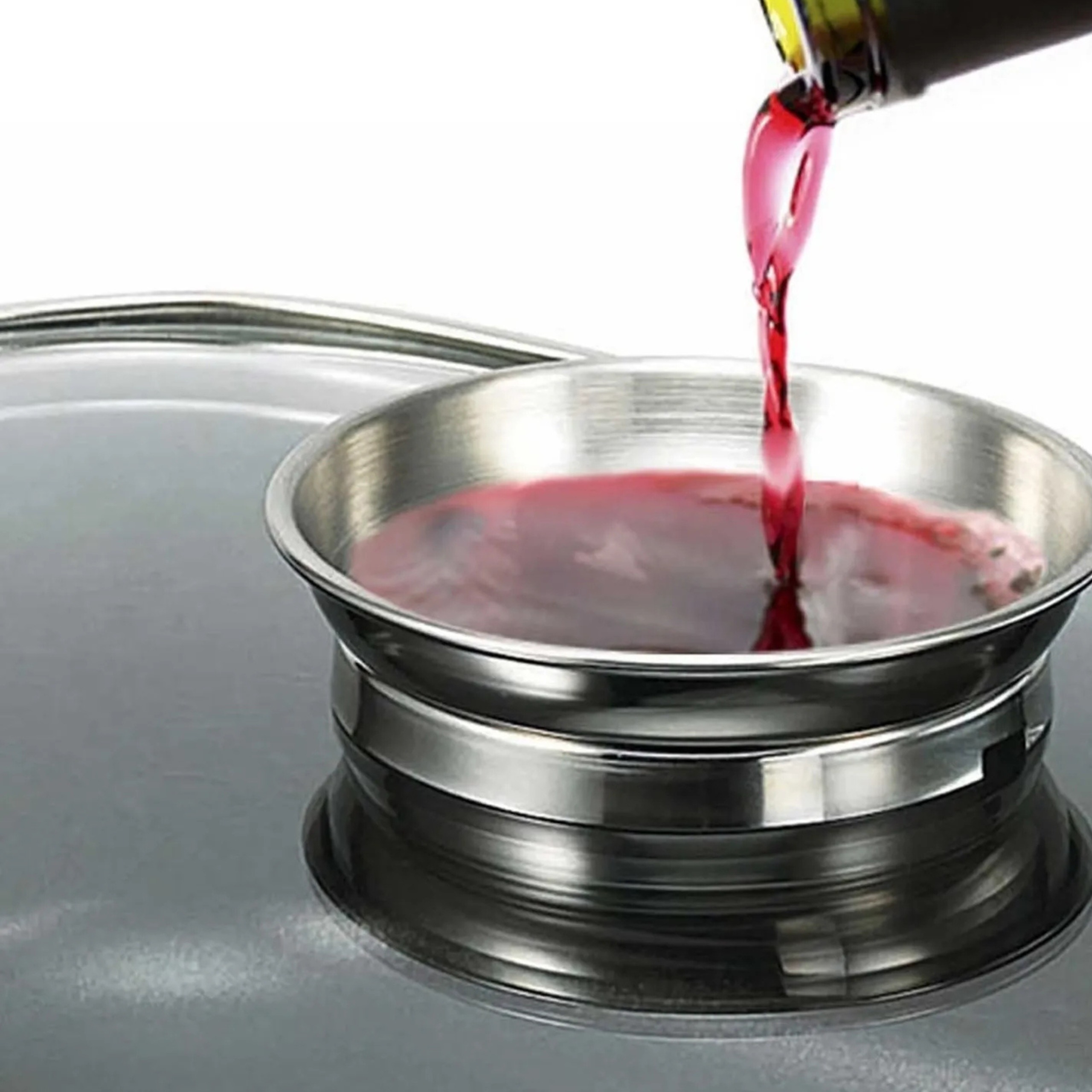 BRYTFANNA PŁYTKA Garnek DO ZAPIEKANIA Brytfanna MARMUROWA 4.7L + ŁAPKI 2szt