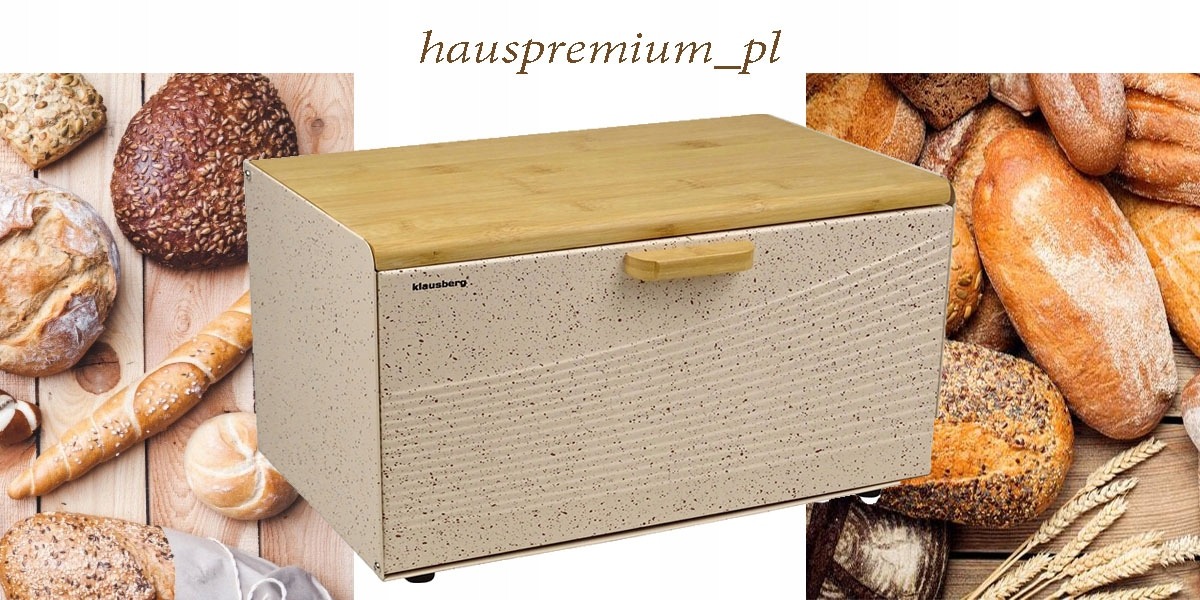 Chlebak jednoczęściowy Klausberg 2 Side Open beżowy stal