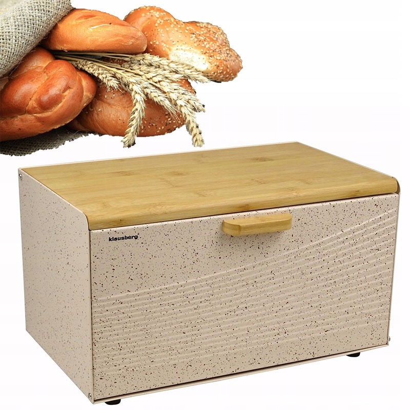 Chlebak jednoczęściowy Klausberg 2 Side Open beżowy stal