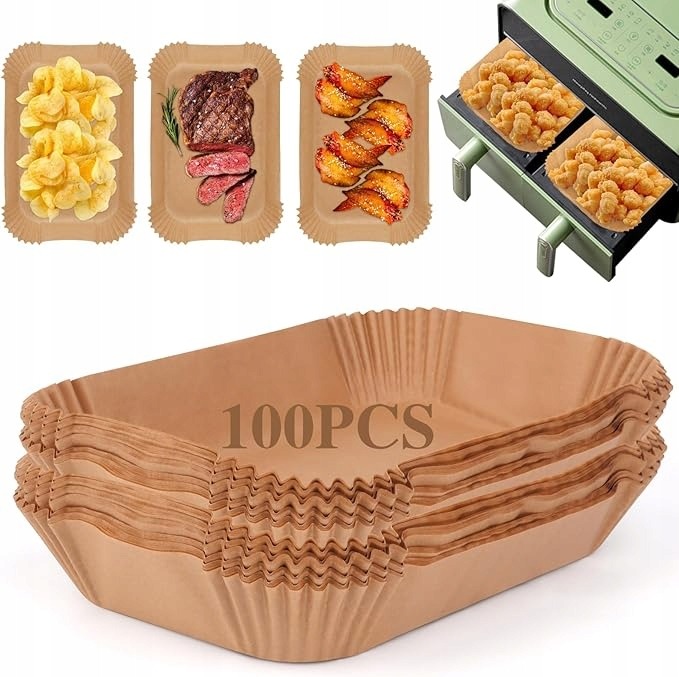 Papier do pieczenia Brunbeste 22 cm x 14 cm brązowy