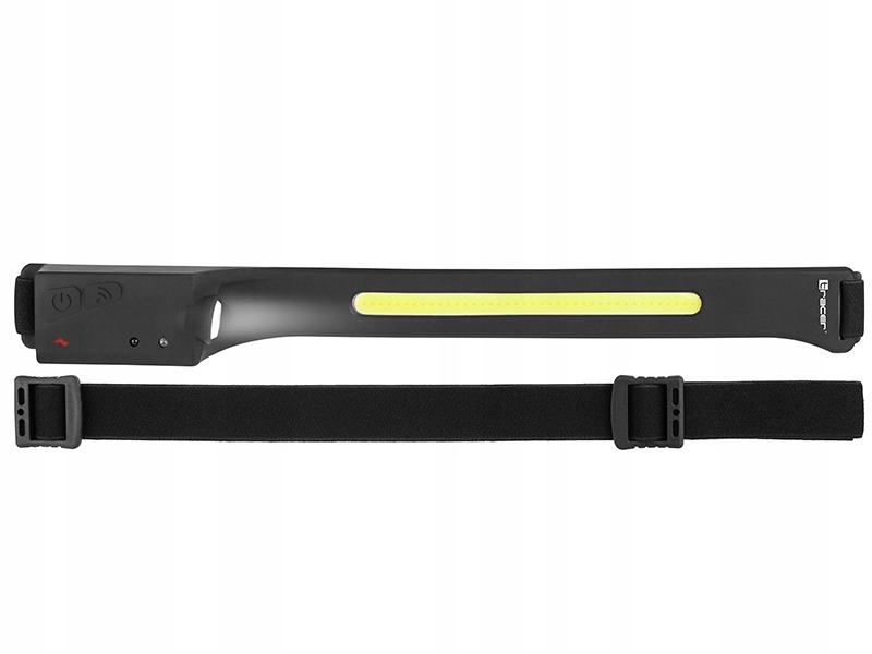 Latarka czołowa LED MOCNA LAMPKA NA GŁOWĘ USB CZUJNIK Tracer 350 lm LED